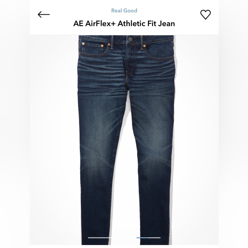 Nwt American Eagle 36x32 Airflex + athletic fit